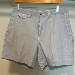 Men’s Blue & White stripped short